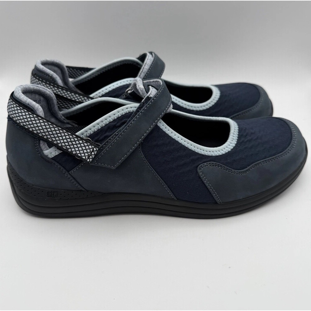 Drew Buttercup Mary Jane Women's Shoes 11 W Navy Adjustable Comfort 14802-4212